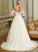Tulle Dress Lace With Off-the-Shoulder Wedding Lace Wedding Dresses Train Londyn Ball-Gown/Princess Sweep