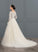 Lace Taylor Wedding Dresses Dress Tulle Train Wedding Ball-Gown/Princess V-neck Court
