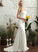 Strapless Sweep Wedding Wedding Dresses Dress Tiara Train Trumpet/Mermaid
