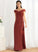 Embellishment Neckline Length Floor-Length Fabric Off-the-Shoulder Sheath/Column Ruffle Silhouette Kinley A-Line/Princess Natural Waist