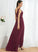 Fabric V-neck Length A-Line Neckline Silhouette SplitFront Asymmetrical Embellishment Adriana Sleeveless Straps