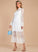 Wedding Lillie V-neck Wedding Dresses A-Line Short/Mini Dress