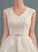 Sweep With Wedding Dresses Train V-neck Caylee Wedding Bow(s) Tulle Sequins Dress Beading A-Line