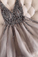 A-Line/Princess Halter Sleeveless Floor-Length Ruched Chiffon Homecoming Dresses Roberta Bridesmaid Dresses