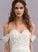 Train Wedding Chiffon Wedding Dresses Sweep Beading Flower(s) Dress With A-Line Lace Alyvia