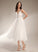 Tea-Length V-neck Wedding Dresses Madisyn Dress A-Line Wedding