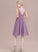 Neckline Knee-Length A-Line Length Fabric Lace SquareNeckline Silhouette Straps Aryana Scoop Natural Waist