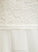 A-Line Chiffon Alissa Wedding Dresses Floor-Length Scoop Lace Neck Dress Wedding
