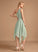 Silhouette Embellishment Fabric Ruffle Length Neckline A-Line One-Shoulder Asymmetrical Leilani Natural Waist A-Line/Princess