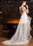With Sharon Tulle Asymmetrical Wedding Beading Sweetheart Wedding Dresses Bow(s) Dress A-Line