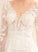 Esperanza Wedding Dresses With Wedding Court Dress Train V-neck A-Line Beading Sequins