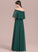Silhouette A-Line Length Floor-Length SplitFront Fabric Embellishment Off-the-Shoulder Neckline Armani A-Line/Princess Spaghetti Staps