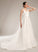 Wedding Dresses Train Wedding Ball-Gown/Princess V-neck Chapel Noemi Dress