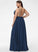 V-neck Length Neckline A-Line SplitFront Fabric Embellishment Silhouette Floor-Length Arielle Scoop A-Line/Princess