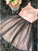 Pink Madison Homecoming Dresses A-Line Round Neck Tulle CD10255