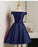 Navy Short 8th Grade Dress Kenley Homecoming Dresses CD11030