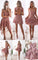 Homecoming Dresses Maria Blush Short Dresses Blush Party Dresses CD11281