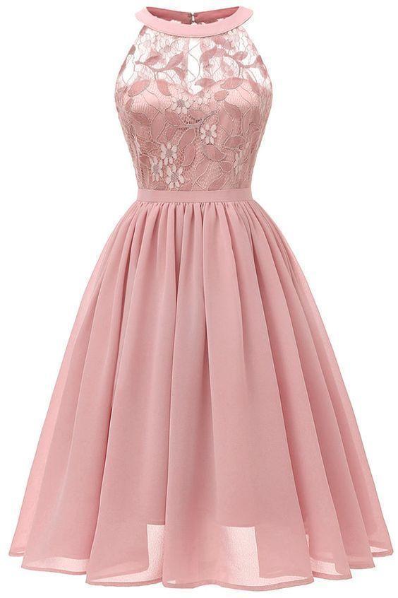Elegant Tulle Dress Lace Homecoming Dresses Irene Short CD1149