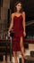 Homecoming Dresses Gwendoline Lace Sexy Burgundy CD1197