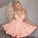 Spahgetti Straps Black Cheap Ariel Homecoming Dresses CD131