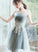 Charming Short Tulle With Applique Lace Olive Homecoming Dresses CD15744