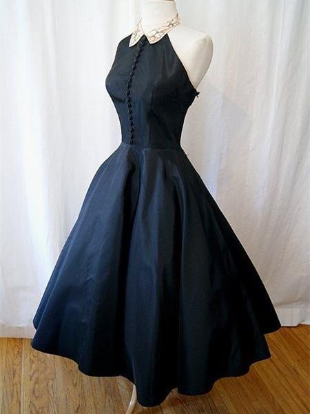 A-Line Sleeveless Gracie Homecoming Dresses Tea-Length Dresses CD1622