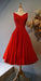 Homecoming Dresses A Line Lace Parker Red Dress Dress CD1628