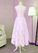 Beautiful Lavender High Low Lace Homecoming Dresses Elaina Dress 2022 Short Formal Dress CD17200