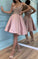 Short Sequins Beaded Sweetheart Ruffles Homecoming Dresses Lexie CD20463