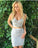 Silver Mya Homecoming Dresses Two Piece CD20483