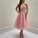 Homecoming Dresses Pink Heidy Princess Straps Peach Formal CD20791