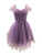 Kaitlynn Homecoming Dresses Purple Sweetheart Stretch Back Tulle CD2176