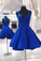 Blue Katelyn Homecoming Dresses Blue Formal Evening Dress CD22122