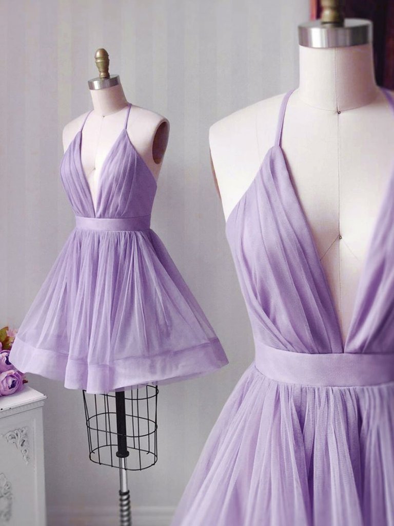 Kylee Homecoming Dresses Purple Formal Graduation Evening Dresses CD22662