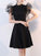 Fashion Little Homecoming Dresses Lia Black With Multi Straps CD22864