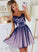 Cute Tulle Short Lace Kallie Homecoming Dresses Dress CD2596