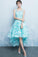 Green High Low For Teens Homecoming Dresses Lace Kallie CD2662