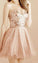 Gold Sequins Homecoming Dresses Joy Sweetheart Short Dress CD3160