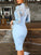 Light Blue Sheath Noelle Homecoming Dresses Dress Fashion CD3455