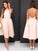 2024 Short Satin Francesca Homecoming Dresses Pink A-Line CD3487