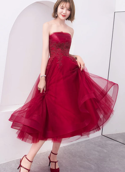 Cute Adelyn Lace Homecoming Dresses Tulle Short Dress CD3515