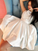 White Short Dress Jess Homecoming Dresses Satin Lace CD4103