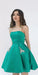 Short Homecoming Dresses Shannon Green CD4292