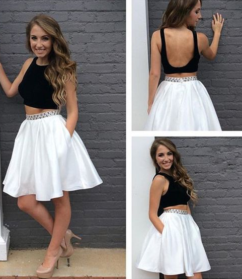 Short Backless Homecoming Dresses Vicky CD4327