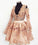 Cute Champagne Applique Lace Helen Homecoming Dresses Short CD463
