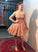 Tulle Pink Homecoming Dresses Lace Kimberly Short Dress CD723