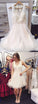 Homecoming Dresses Lace Perla White Tulle Short Dress CD730