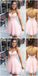Sweetheart Homecoming Dresses Brooke Pink Spaghetti Straps CD83