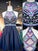 A-Line/Princess Homecoming Dresses Chiffon Francesca Sleeveless Scoop Beading Short/Mini Dresses