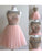 A-Line/Princess Kelsie Homecoming Dresses Sleeveless Scoop Beading Short/Mini Tulle Dresses